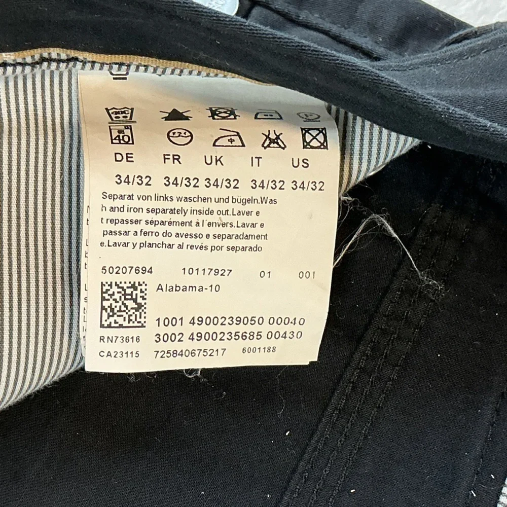 Hugo Boss Men's Classic Black Straight Jeans